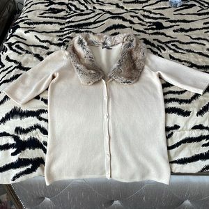 Merino wool top/sweater, size XS